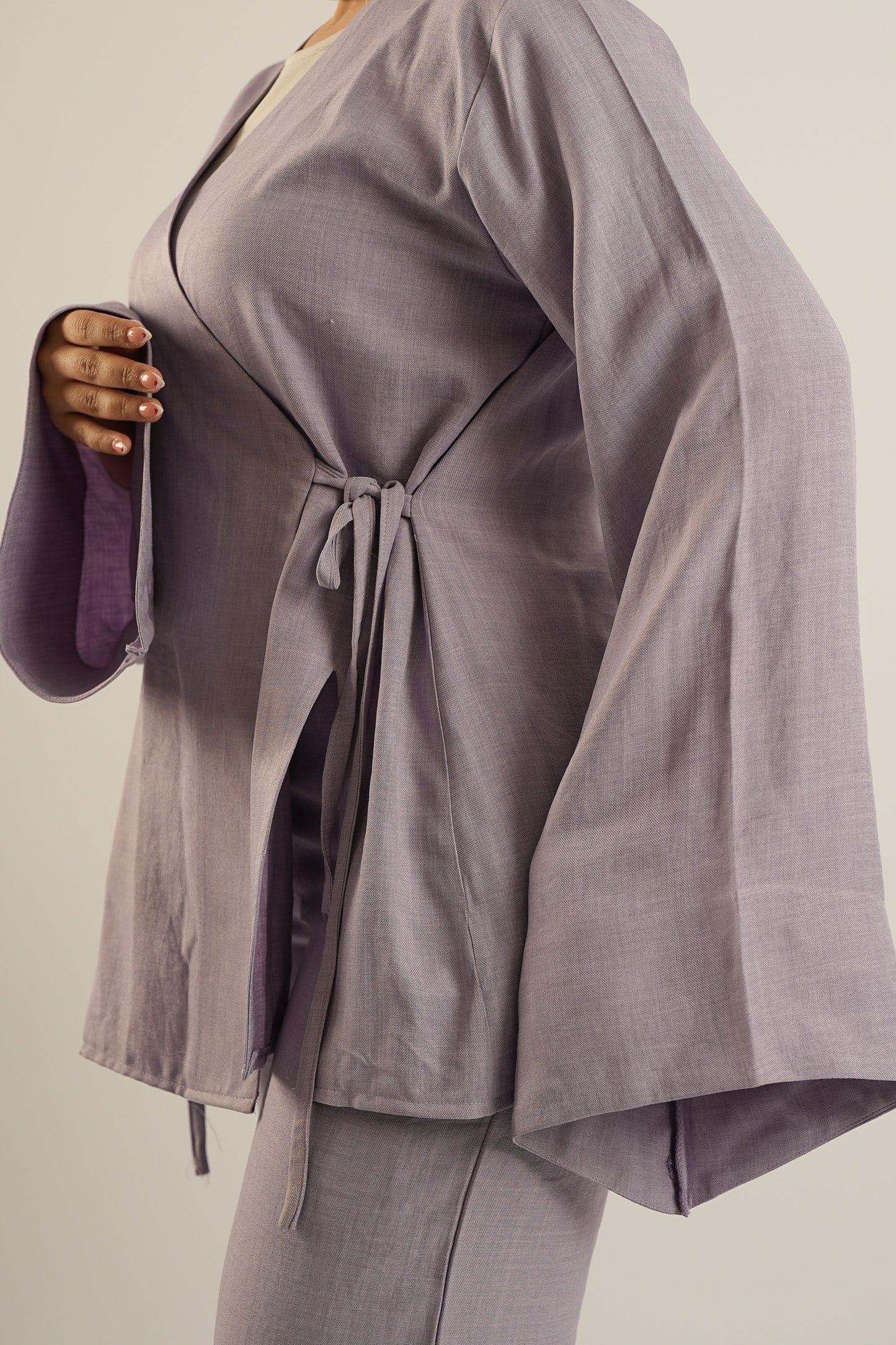 Zahra Suit - Parisian Purple