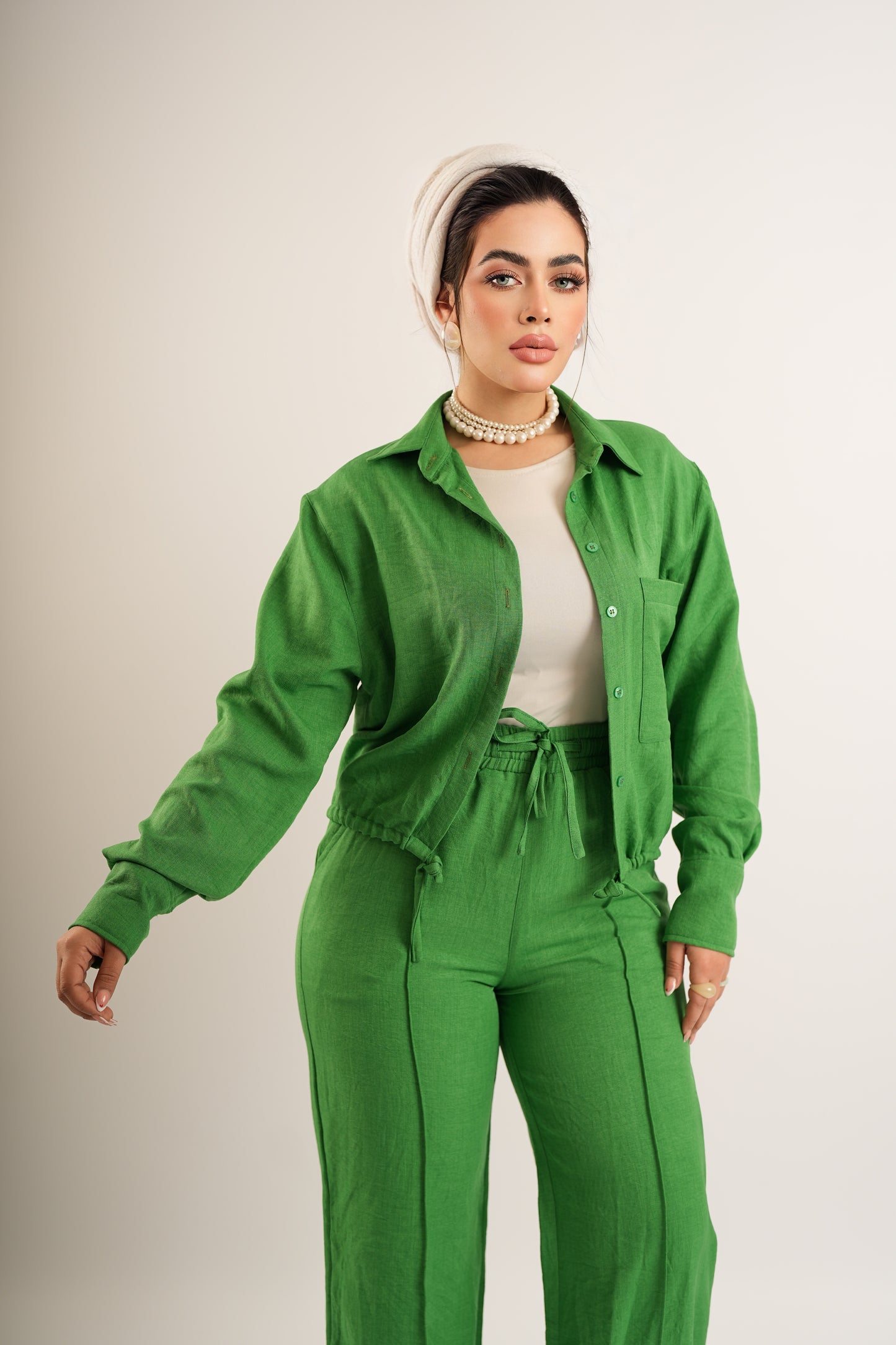 Mira Suit - Emerald Green