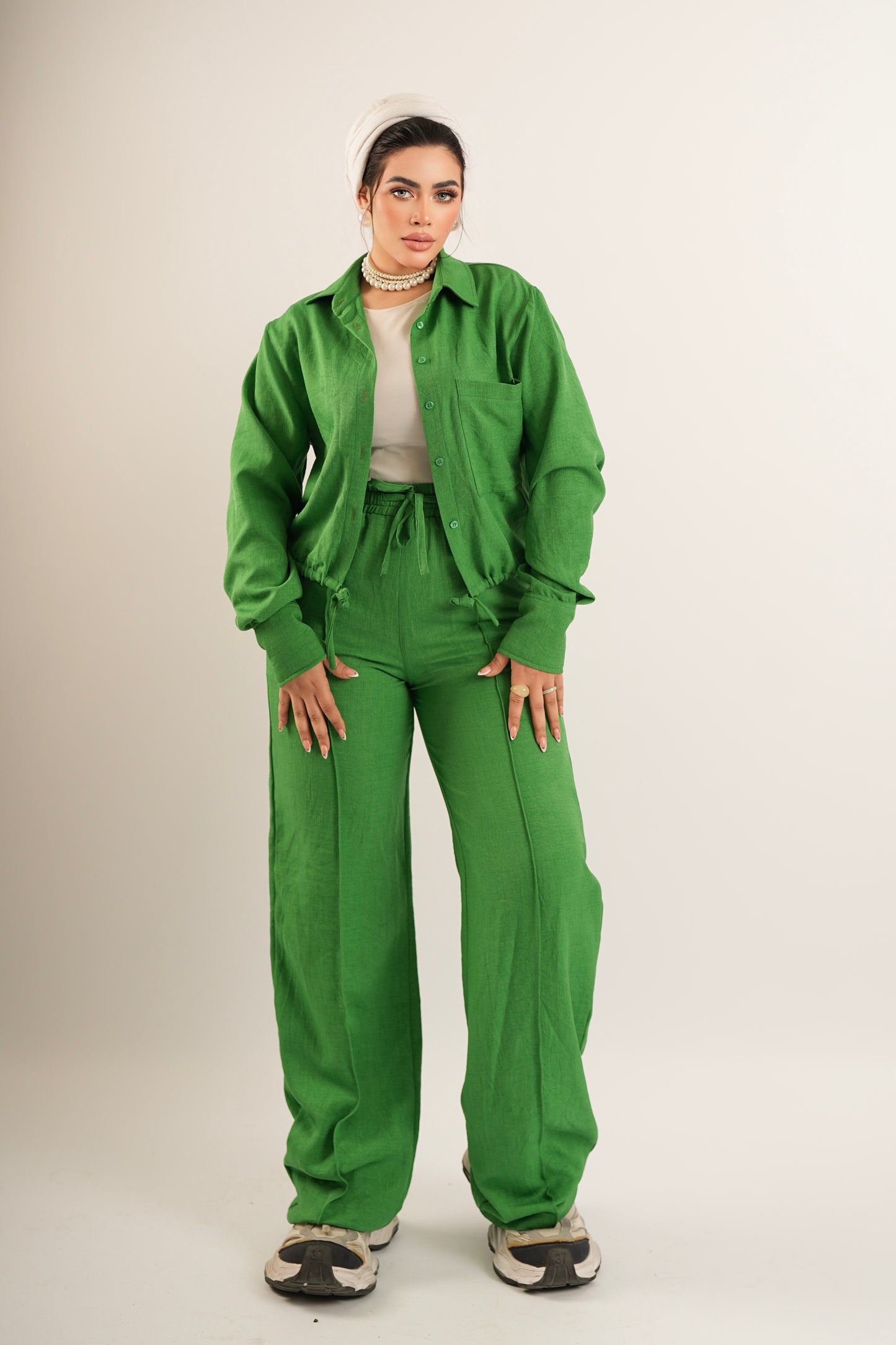 Mira Suit - Emerald Green