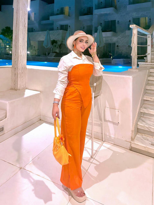 Lana Set - Safety Orange